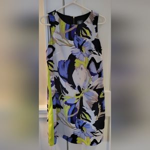 Floral Sleeveless Polyester Vince Camuto Knee-length Dress - Size 10
